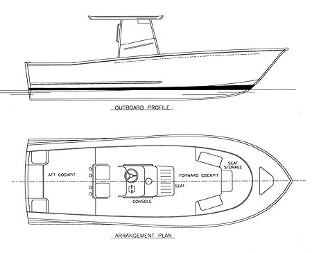 BB: Here Center console fishing boat plans
