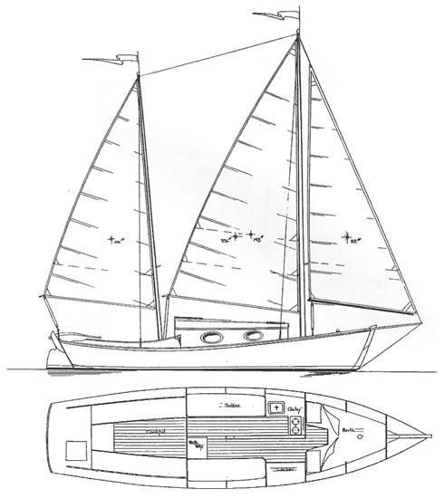 windward 28 sailboat